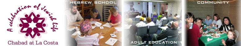 San Diego Synagogue and San Diego's North County Jewish Community with Hebrew School and Adult Education Classes