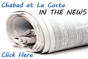 Chabad at La Costa in the News