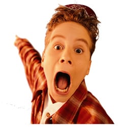 Boy with Finger Pointing